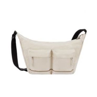 Safe Cross Body Bag L - 2 Colors Light Beige
