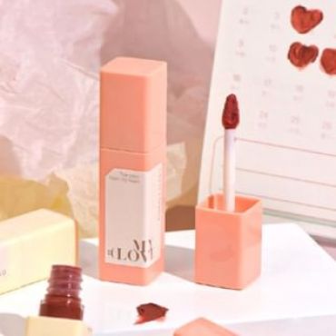 GOGO TALES - Velvet Lip Glaze - 3 Colors (4-6) #904 Cherry Rose - 5.4g
