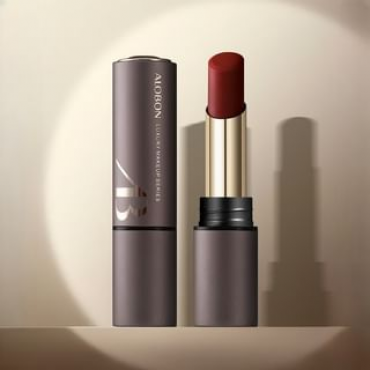 AloBon - Luxurious Moisturizing & Charming Lipstick - 4 Colors 201# Cinnabar Red - 3.2g