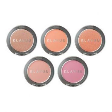 KLAVUU - Urban Pearlsation Natural Powder Blusher - 5 Colors #03 Orange Blossom