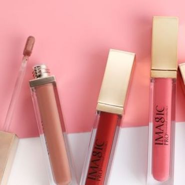IMAGIC - Matte Lip Gloss - 16 Colours #12 Violet - 7ml