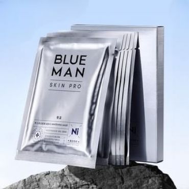 BLUEMAN - Men's Whitening Mask Set (20ml x 6pcs)