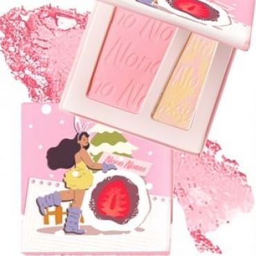 Nono Notes - Cheek Blusher & Highlighter Palette 1.0 - (4-6) #BH04 - 3g+1.8g