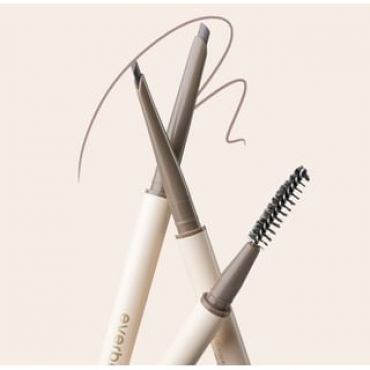 everbab - Velvet Brow Pencil - 5 Colors 02# Light Gray - 175mg