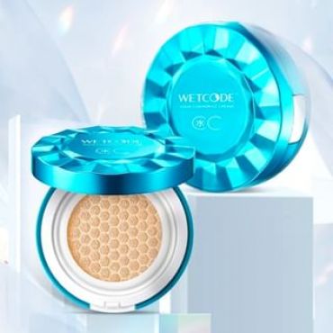 WETCODE - Aqua Cushion CC Cream - 2 Colors #Natural - 15g