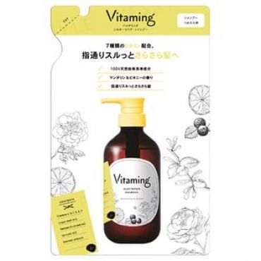 Vitaming - Silky Repair Shampoo Refill Mandarin & Peony 400ml