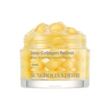 SUNGBOON EDITOR - Deep Collagen Retinol Power Boosting Capsule Cream 2025 Version - 50ml