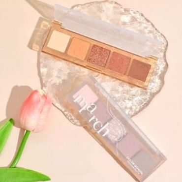 COLOR SCHOOL - 5 Colors Eyeshadow Palette - Ginger Milk #05 Ginger Milk