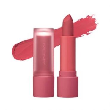 MACQUEEN - Powder Matte Lipstick - 6 Colors #02 Steam Rose