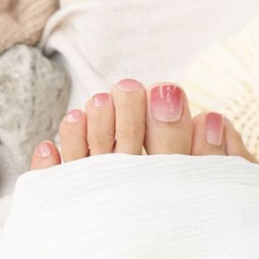 Lunacaca - Sky Burns Red Toenail Art Stickers 24 pcs