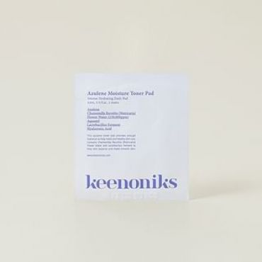 keenoniks - Azulene Moisture Toner Pad Pouch 2 sheets