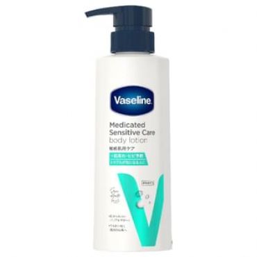 Vaseline Japan - Medicated Sensitive Care Body Lotion Moisturizing Care - 350ml