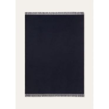 Loro Piana - Plaid Lp Unito, Navy Blue, Size: NR