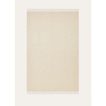 Loro Piana - Plaid Lp Unito, Ivory, Size: NR