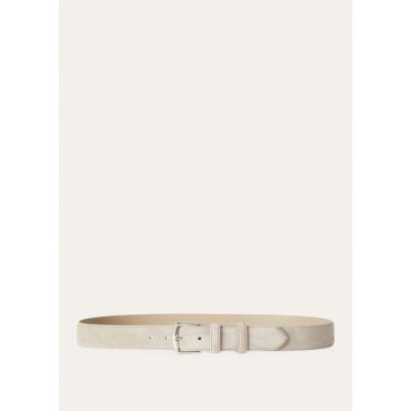 Loro Piana - Cintura Alsavel U (3,5), Man, Classic Beige, Size: 100