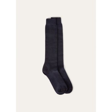 Loro Piana - Calza Classic Cash-elite, Man, Navy Blue, Size: M