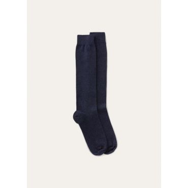 Loro Piana - Calza Classic Cash-elite, Man, Royal Blue Melange, Size: L