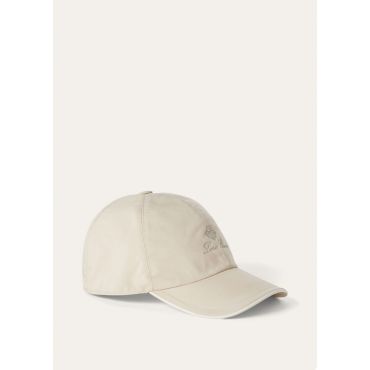 Loro Piana - Baseball S Wind Bicolore, Man, Sand Shell/Ivory, Size: XL