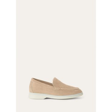 Loro Piana - Kid Summer Walk Suede, Natural Light Camel, Size: 32