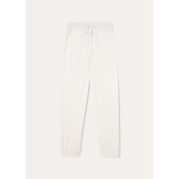 Loro Piana - Pant. Merano, Woman, White Titanium, Size: 50