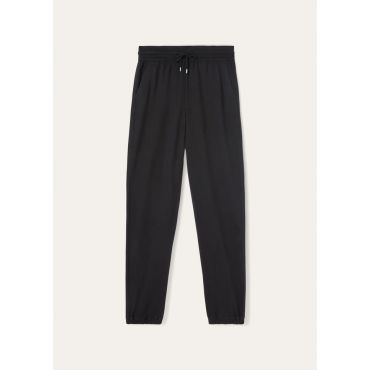 Loro Piana - Pant. Merano, Woman, Black, Size: 38