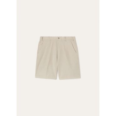 Loro Piana - Bermuda Deck Short Sport Cotton Comfort Dyed, Man, Tidal Foam, Size: 48