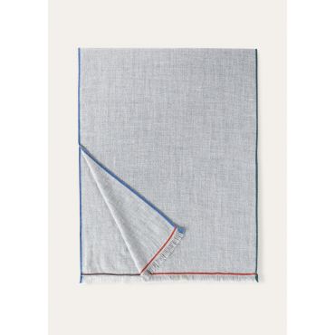 Loro Piana - Sciarpa Winter Four In Hand Softair, Man, Flannel Melange, Size: NR