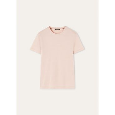 Loro Piana - Kim T-shirt Jersey Gok, Man, Burly Wood, Size: L