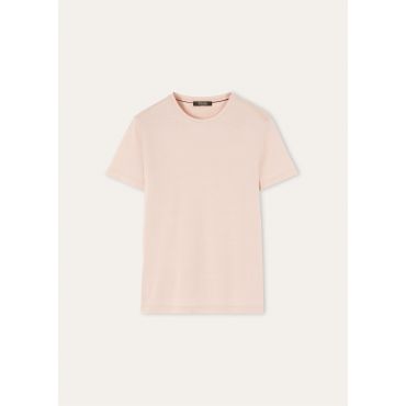 Loro Piana - Kim T-shirt Jersey Gok, Man, Burly Wood, Size: L