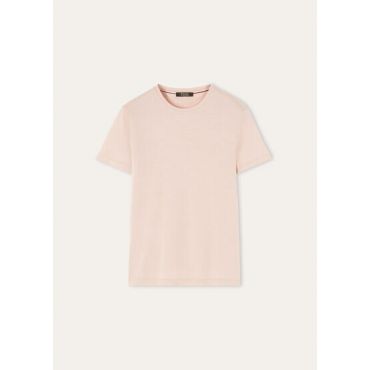 Loro Piana - Kim T-shirt Jersey Gok, Man, Burly Wood, Size: L
