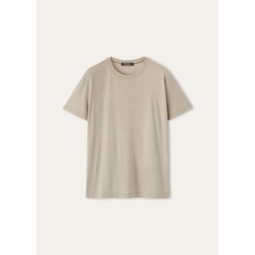 Loro Piana - Kim T-shirt Jersey Gok, Man, Moss Haven, Size: XL