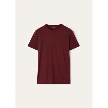 Loro Piana - Kim T-shirt Jersey Gok, Man, Red Ink, Size: XS