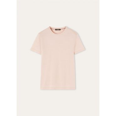 Loro Piana - Kim T-shirt Jersey Gok, Man, Burly Wood, Size: L