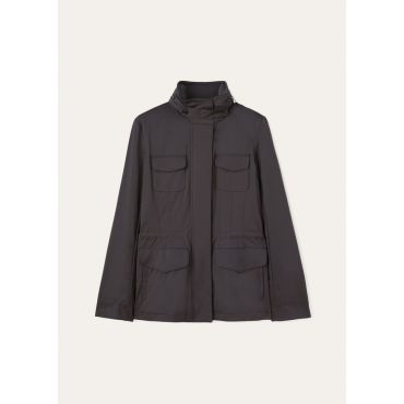 Loro Piana - Giubb. Traveller Lady Windmate Stretch, Woman, Onyx, Size: 38