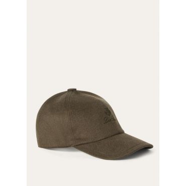Loro Piana - Baseball S Velvet Cash Storm, Man, Coal Green, Size: S
