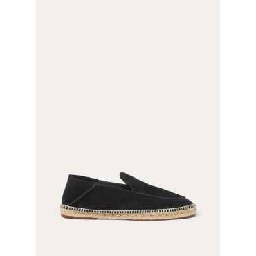 Loro Piana - Seaside Walk Suede, Man, Night Blue, Size: 39