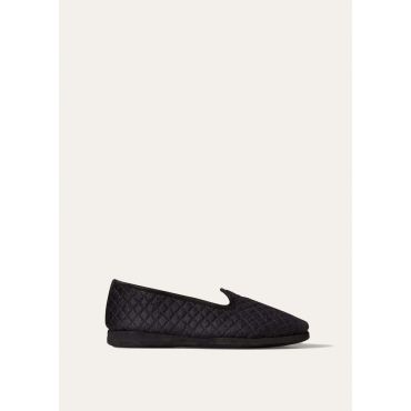 Loro Piana - Pantofola Classica Lp Con Aletta, Woman, Black, Size: 41