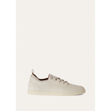 Loro Piana - Soho Walk Grained Nabuk, Man, Almond, Size: 42