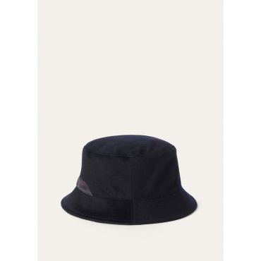 Loro Piana - Bucket Hat Cityleisure Cash Storm, Man, Navy Blue, Size: XL