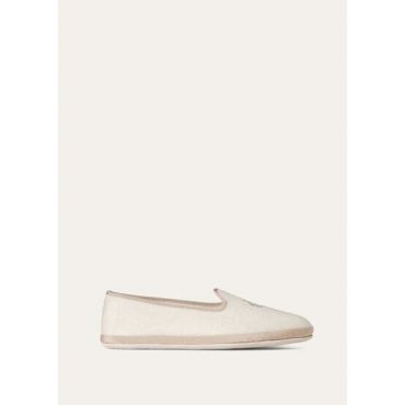 Loro Piana - Venice Crest Lp Flannel Cash, Natural Melange, Size: 42