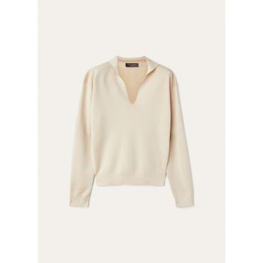 Loro Piana - Polo Siena, Woman, Rice Milk, Size: 38