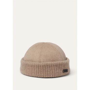 Loro Piana - Beanie Cash Storm & Knit, Man, Cambridge Mélange, Size: M