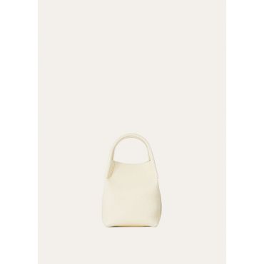 Loro Piana - Bale Micro Fine Grained Leather M0ja, Woman, Whisper White, Size: NR