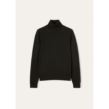 Loro Piana - Dolcevita Neo Piuma, Woman, Black, Size: 38