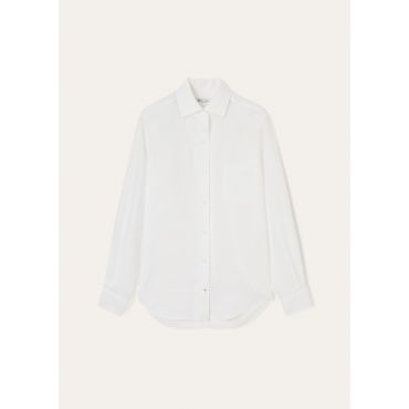 Loro Piana - Cam. Neo Andre' Solaire, Woman, Optical White, Size: 48