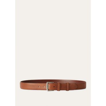 Loro Piana - Alsavel-belt Calf, Man, Havana Brown, Size: 95