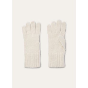 Loro Piana - Loro Gloves Recycled Cash Gg 10, Pure Dunes Melange, Size: M