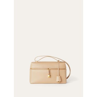 Loro Piana - Extra Bag L27 Saddle Leather 20au, Woman, Light Mastic/Sun Gold, Size: NR