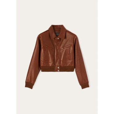 Loro Piana - Roldan Bomber Soft Calf, Woman, Calf Brown, Size: 44