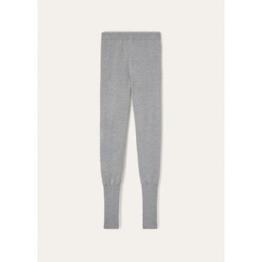 Loro Piana - Leggings Dream Wool, Woman, Flannel Melange, Size: S